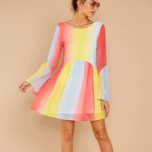 Topic of Gossip: Rainbow Dress
